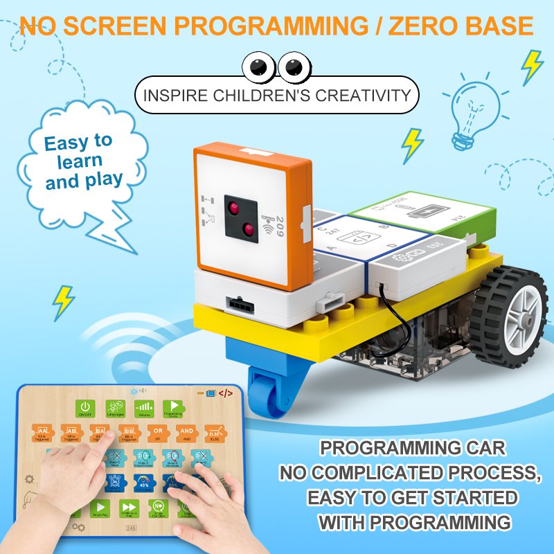 Logic Thinking Training Blocks programming car YS2965E